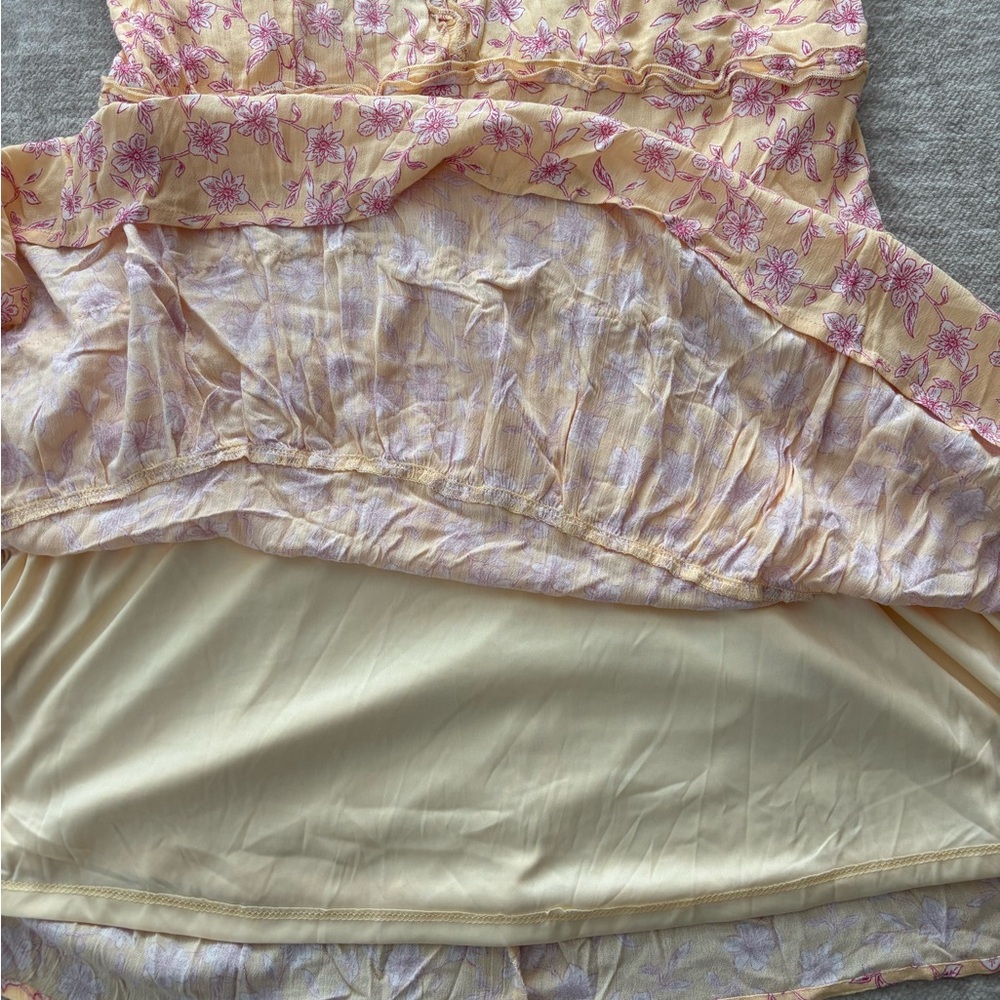 NWOT Floral Summer Dress Size L - Picture 8 of 10